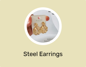Steel Earrings