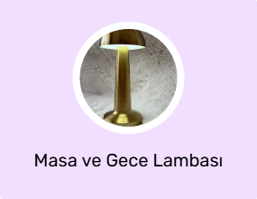 Masa ve Gece Lambası