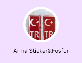 Arma Sticker&Fosfor Şeritler