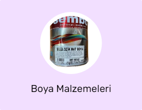 Boya Malzemeleri
