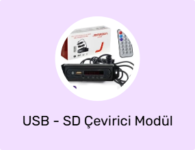 USB - SD Çevirici Modül