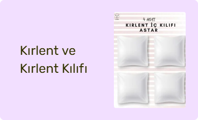 Kırlent ve Kırlent Kılıfı