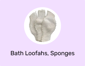 Bath Loofahs, Sponges & Poufs