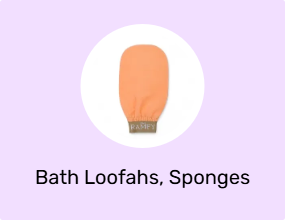 Bath Loofahs, Sponges & Poufs