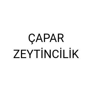 ÇAPAR ZEYTİNCİLİK