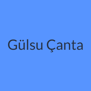 Gülsu Çanta