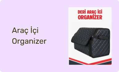 Araç İçi Organizer