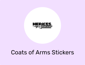 Coats of Arms Stickers & Phosphor Strips