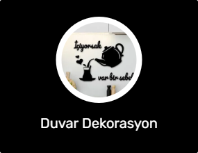 Duvar Dekorasyon Ürünü