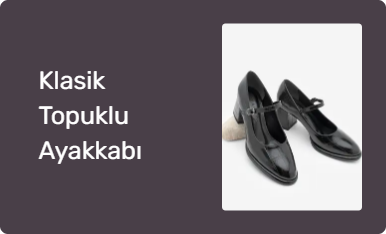 Klasik Topuklu Ayakkabı