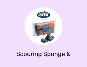 Scouring Sponge & Brush