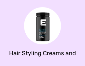 Hair Styling Creams and Waxes