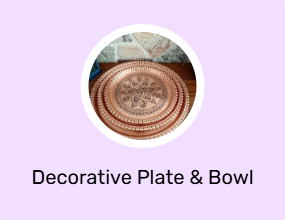 Decorative Plate & Bowl