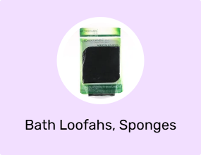 Bath Loofahs, Sponges & Poufs