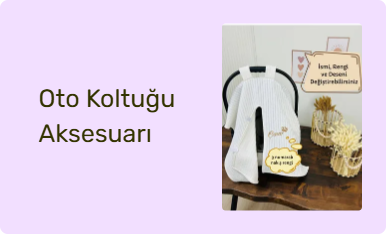 Oto Koltuğu Aksesuarı