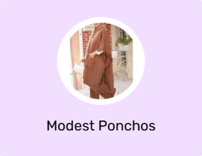 Modest Ponchos