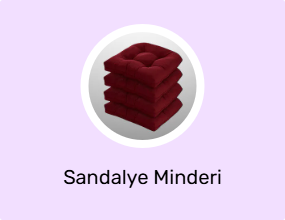 Sandalye Minderi