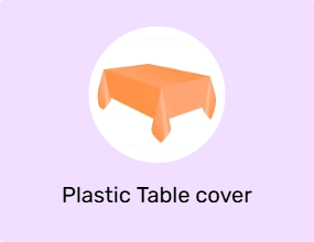 Plastic Table cover