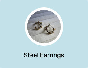 Steel Earrings