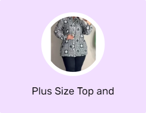 Plus Size Top and Bottom Set