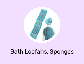 Bath Loofahs, Sponges & Poufs