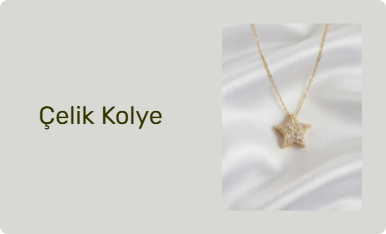 Çelik Kolye