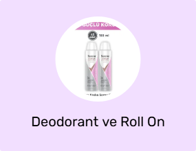 Deodorant ve Roll On