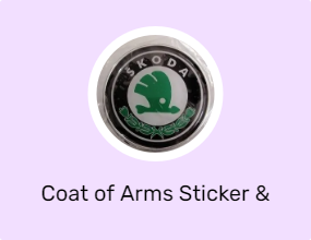 Coat of Arms Sticker & Phosphor Strip