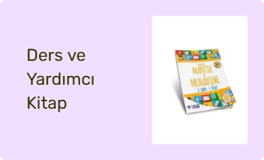 Ders ve Yardımcı Kitap