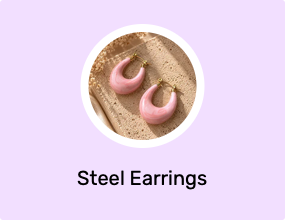 Steel Earrings