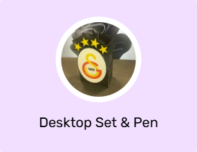Desktop Set & Pen Holder & Business Card Holder