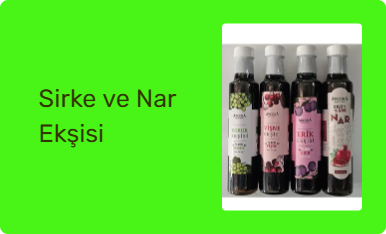Sirke ve Nar Ekşisi