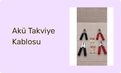 Akü Takviye Kablosu