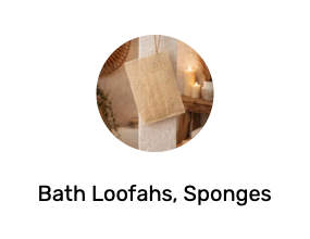 Bath Loofahs, Sponges & Poufs
