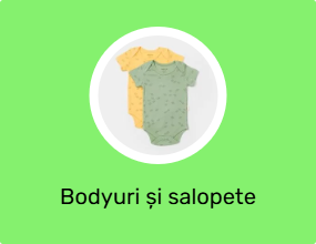 Bodyuri și salopete pentru bebeluși