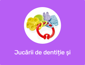Jucării de dentiție și zornăitoare pentru bebeluși