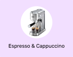 Espresso & Cappuccino Machines