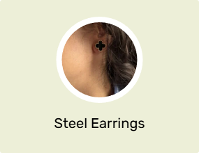 Steel Earrings