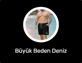 Büyük Beden Deniz Şortu