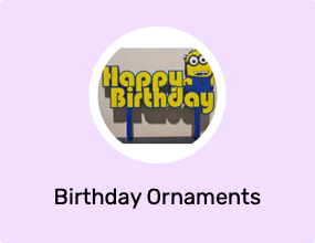 Birthday Ornaments