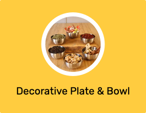 Decorative Plate & Bowl