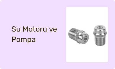 Su Motoru ve Pompa