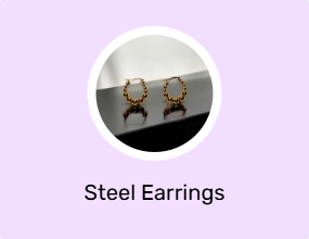 Steel Earrings