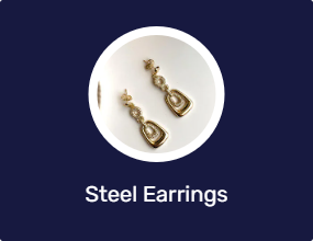 Steel Earrings