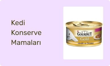 Kedi Konserve Mamaları