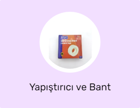 Yapıştırıcı ve Bant
