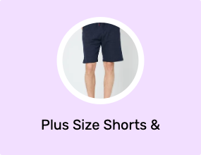 Plus Size Shorts & Bermudas