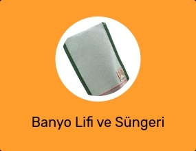 Banyo Lifi ve Süngeri