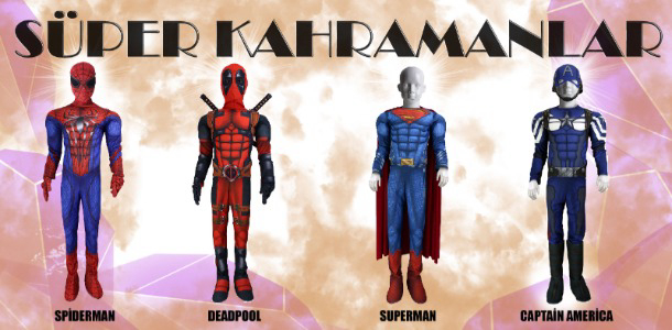 Süper Kahraman Kostümleri