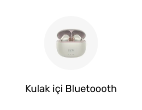 Kulak içi Bluetoooth Kulaklık